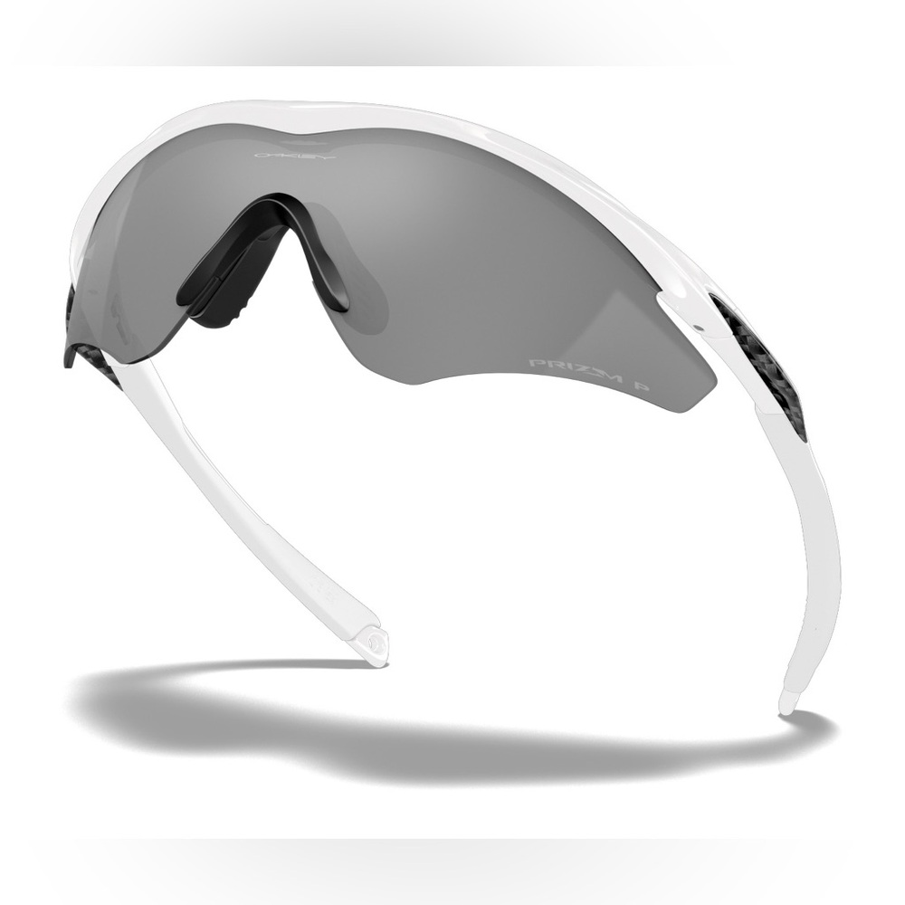 Oakley Custom M2™ Frame Sunglasses (White, Standard, Prizm Black Iridium Lens) - Picture 4 of 10